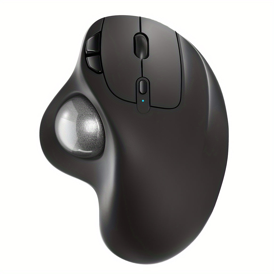 Nulea M501 Wireless Trackball Mouse, Rechargeable Ergonomic, Easy Thumb Control, Precise & Smooth Tracking, 3 Device Connection (Wireless Or USB Receiver), Compatible For PC, Laptop, Mac, Windows, Valentines Gifts